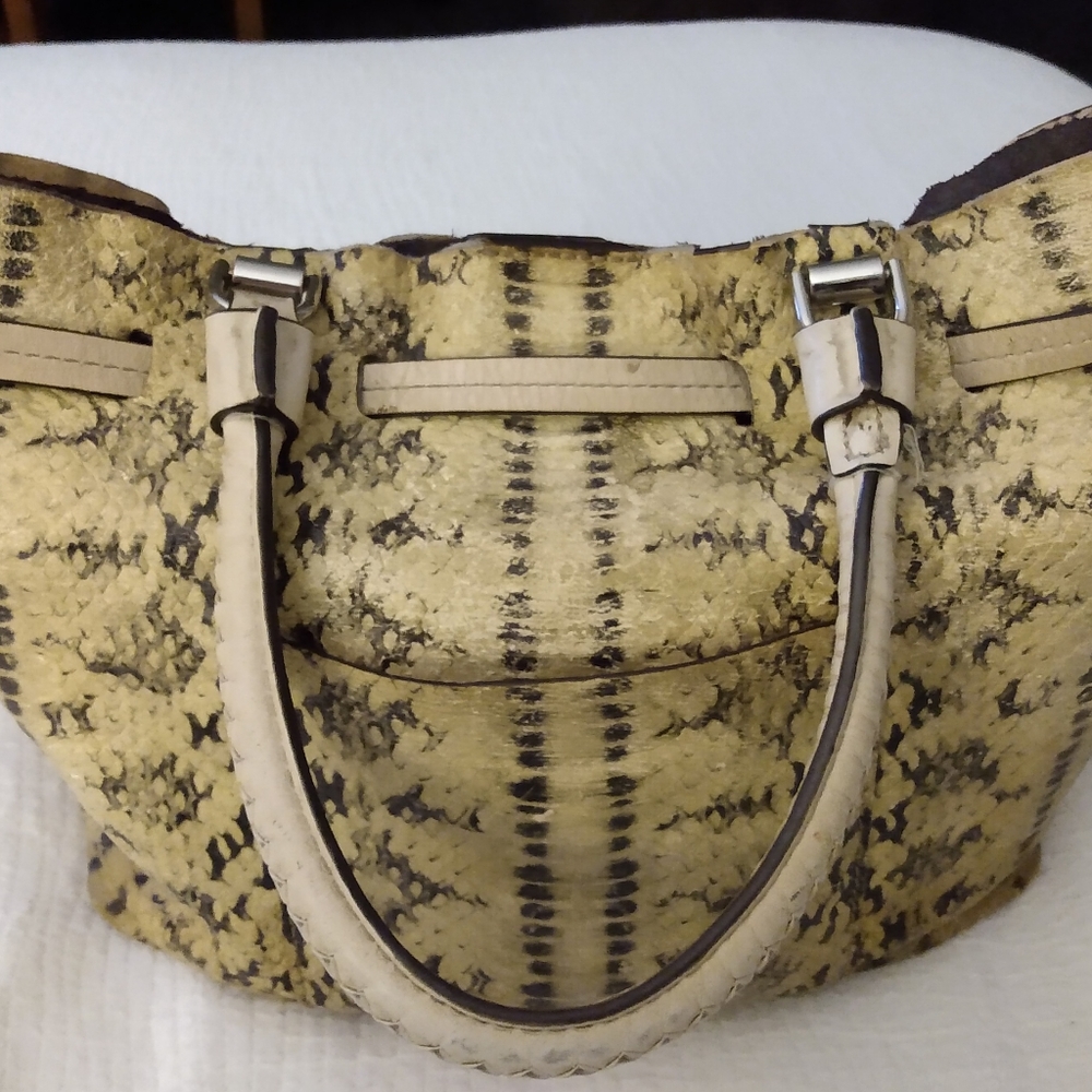 Michael Kors Gorgeous Embossed Snakeskin Handbag